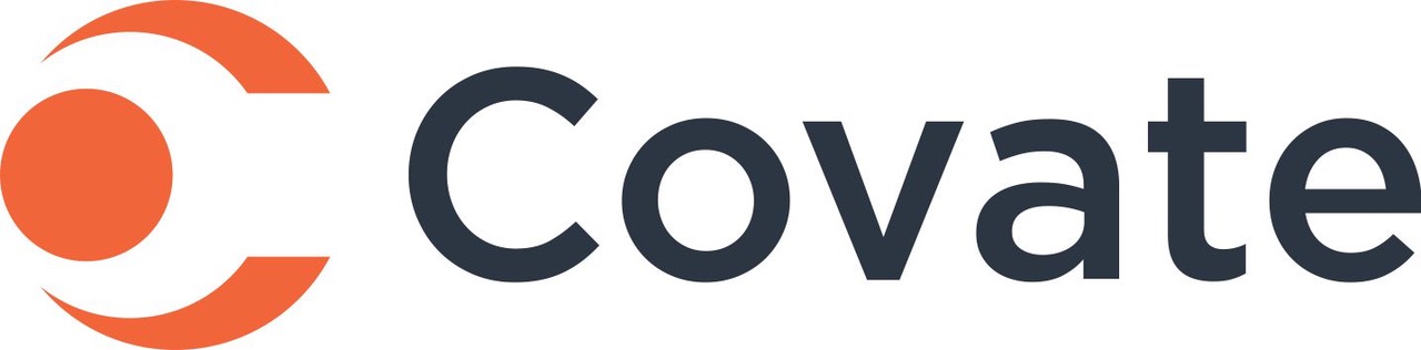 Covate logo displaying collaborative innovation